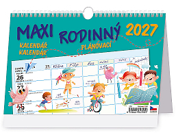 Maxi rodinný plánovací kalendár