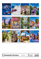 Kalendár Romantic Corners 14