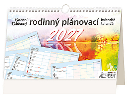 Kalendár Týždenný rodinný plánovací kalendár