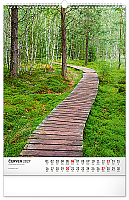 NOTIQUE Nástenný kalendár Národné parky Čech a Moravy CZ 2027, 33 x 46 cm 6