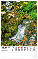 NOTIQUE Nástenný kalendár Národné parky Čech a Moravy CZ 2027, 33 x 46 cm 7