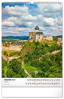 NOTIQUE Nástenný kalendár Naše Slovensko 2027, 33 x 46 cm 8