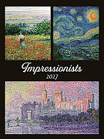 Nástenný kalendár Impressionists 2027 1