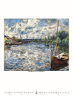 Nástenný kalendár Impressionists 2027 5