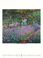 Nástenný kalendár Impressionists 2027 6