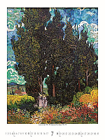Nástenný kalendár Impressionists 2027 8