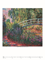 Nástenný kalendár Claude Monet 2027 12