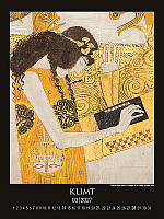 Nástenný kalendár Gustav Klimt 2027 4