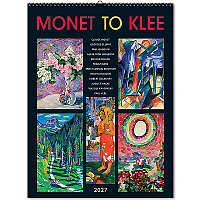 Nástenný kalendár Monet to Klee 2027