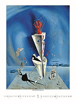 Nástenný kalendár Salvador Dalí 2027 2