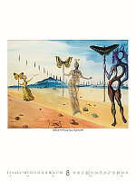 Nástenný kalendár Salvador Dalí 2027 9