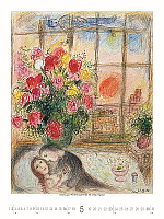 Nástenný kalendár Marc Chagall 2027 6