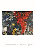 Nástenný kalendár Marc Chagall 2027 10