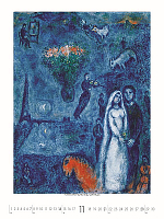 Nástenný kalendár Marc Chagall 2027 12
