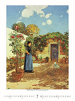 Nástenný kalendár Gardens Impressionism 2027 8