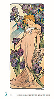 Nástenný kalendár Alfons Mucha 2027 4