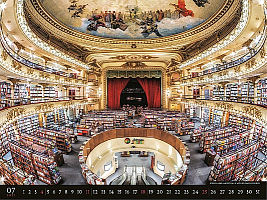 Nástenný kalendár Bibliotheca 2027 8