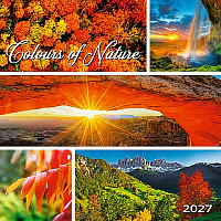 Nástenný kalendár Colours of nature 2027 1