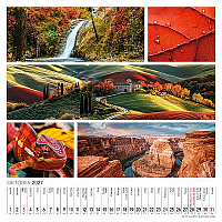 Nástenný kalendár Colours of nature 2027 11