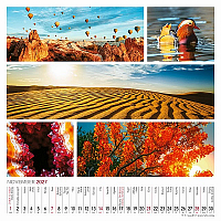 Nástenný kalendár Colours of nature 2027 12