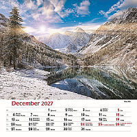 Nástenný kalendár Svet ticha 2027 13