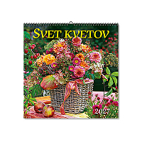 Nástenný kalendár Svet kvetov 2027