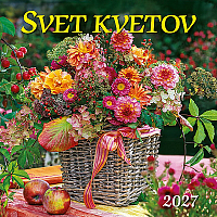 Nástenný kalendár Svet kvetov 2027 1