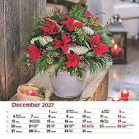 Nástenný kalendár Svet kvetov 2027 13