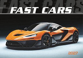 Nástenný kalendár Fast cars 2027 1