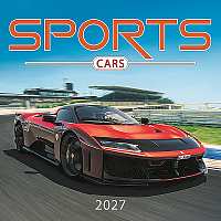 Nástenný kalendár Sports cars 2027 1