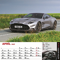 Nástenný kalendár Sports cars 2027 5