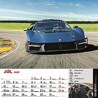 Nástenný kalendár Sports cars 2027 8