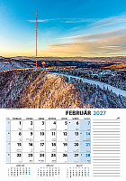 Nástenný kalendár Slovensko z výšky 2027 3