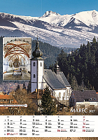 Nástenný kalendár Spoznávame Slovensko 2027 4