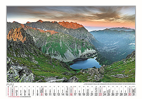 Nástenný kalendár Poézia Tatier 2027 6