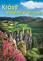 Nástenný kalendár Krásy slovenskej prírody 2027 1