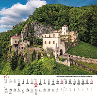 Nástenný kalendár Slovensko štvorec 2027 8