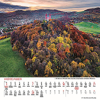 Nástenný kalendár Slovensko štvorec 2027 12