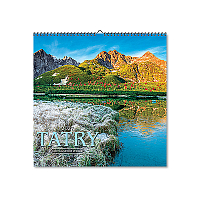 Nástenný kalendár Tatry štvorec 2027
