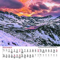 Nástenný kalendár Tatry štvorec 2027 13