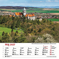 Nástenný kalendár Hrady a zámky Slovenska 2027 6