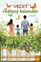 Nástenný kalendár Veľký rodinný kalendár 2027 1