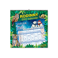Nástenný kalendár Rodinný EKO kalendár 2027