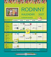 Nástenný kalendár Rodinný kalendár 2027 1