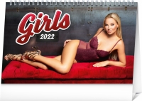 Kalendár - Stolový kalendár Girls 2022, 23,1 × 14,5 cm