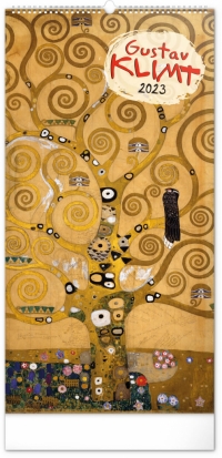 Kalendár - Nástenný kalendár Gustav Klimt 2023, 33 × 64 cm
