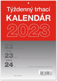 Kalendár - Nástenný kalendár Trhací týždenný 2023 SK, A5
