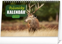 Kalendár - Stolový Poľovnícky kalendár 2023, 23,1 × 14,5 cm