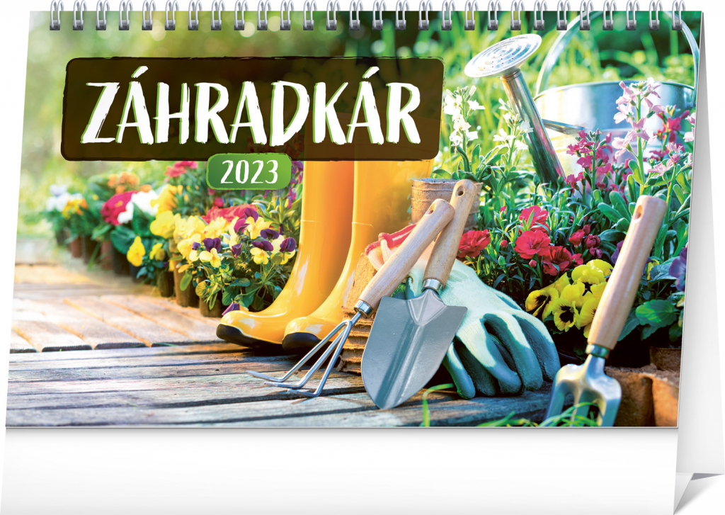 Stolový kalendár Záhradkár 2023, 23,1 × 14,5 cm