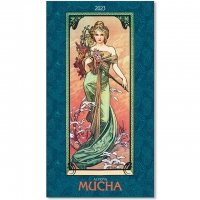 Nástenný kalendár Alfons Mucha 2023